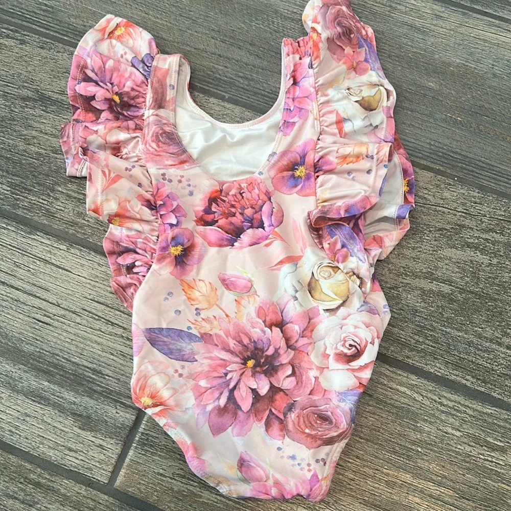 Posh Peanut Ruffled Swimsuit - Picture 2 of 5